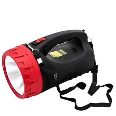 Ліхтар-прожектор акумуляторний ручний Yajia YJ- 2829TP 5 Вт портативний чорний з червоним (RZN-23093278)