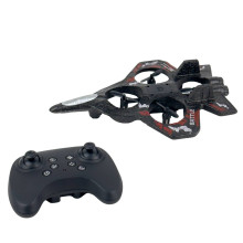 Винищувач на радіокеруванні 25 см L0712 на акумуляторі світлові ефекти чорний (RZN-23105503)