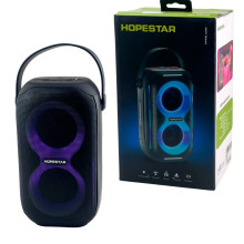 Колонка портативна Hopestar Party 200 mini Bluetooth LED чорний (RZN-23103118)