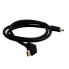 Кабель HDMI/HDMI 1 м UGREEN 90 Degree 4K Cable чорний (RZN-23104211)