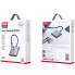 USB-Хаб зовнішній 3 порти XO HUB011 Type-C HDMI 0.1 м сріблястий (RZN-23105100)
