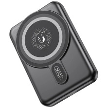 Універсальна мобільна батарея 10000 mAh XO PR264 Magnetic 20 W повербанк чорний (RZN-23104835)