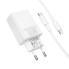 Зарядний пристрій з кабелем USB+Type-C/Type-C 1 м BOROFONE BAS76A Source 30 W білий (RZN-23106537)
