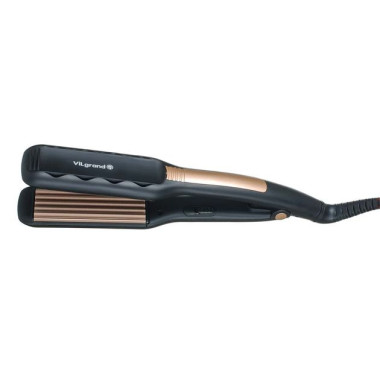 Плойка гофре Vilgrand VHS-110 керамічне покриття 65 Вт чорний з золотистим (RZN-23101828)