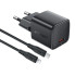 Зарядний блок живлення Type-C ACEFAST A118 mini GaN 30 W 5 V 3 A чорний (RZN-23104994)