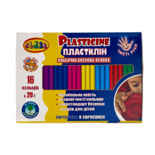 Набір пластиліну 16 кольорів Class 7647C восковий зі стеком (RZN-23105599) Набір пластиліну 16 кольорів Class 7647C восковий зі стеком (RZN-23105599)