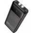 Універсальна мобільна батарея 30000 mAh Hoco DB81 Apollo 65 W повербанк з дисплеєм чорний (RZN-23101336)