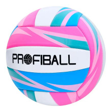 М'яч волейбольний №5 Profiball MS-3893 рожевий з блакитним (RZN-23102360)