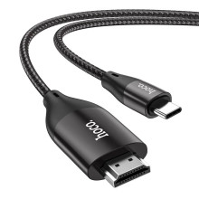 Відеокабель Type-C/HDMI 2 м Hoco UA16 сірий (RZN-23106782)