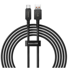 Кабель USB/Type-C 2 м Baseus Unbreakble 100 Вт чорний (RZN-23102925)