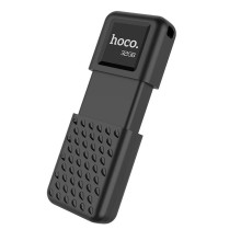 Флеш пам'ять USB 32 GB Hoco UD6 Intelligent USB 2.0 чорний (RZN-23104423) Флеш пам'ять USB 32 GB Hoco UD6 Intelligent USB 2.0 чорний (RZN-23104423)