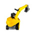 Іграшковий екскаватор Technok Toys 6276 рухливий ківш пластик 22 см жовтий (RZN-23097655)