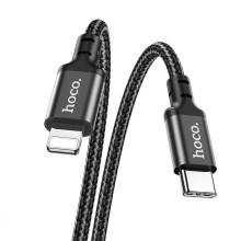 Кабель Type-C/Apple Lightning 1 м HOCO X14 20 Вт 3 А чорний (RZN-23104497) Кабель Type-C/Apple Lightning 1 м HOCO X14 20 Вт 3 А чорний (RZN-23104497)