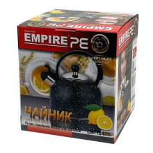 Чайник для плити Empire EM-7724 Лорд нержавіюча сталь 2.5 л чорний (RZN-23102031)
