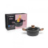 Каструля мармурове покриття Hölmer CR-1325-FAMWL Natural з кришкою 2.5 л чорний (RZN-23105719)
