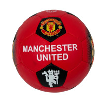 М'яч футбольний №5 Manchester United FP087 червоний з чорним (RZN-23101928)