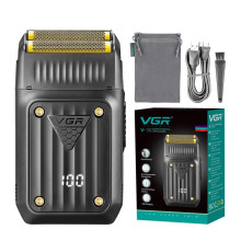 Електробритва шейвер VGR V-363 з дисплеєм чорний (RZN-23102514)