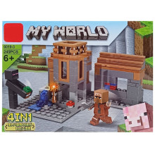 Конструктор Minecraft 6019-3 My World 245 деталей (RZN-23102390)