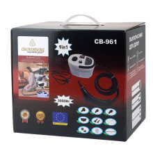Пароочисник Crownberg CB-961 3000 Вт білий з чорним (RZN-23106604) Пароочисник Crownberg CB-961 3000 Вт білий з чорним (RZN-23106604)
