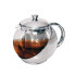 Заварювальний чайник Unique 9553 скло 900 мл сріблястий (RZN-23103159)
