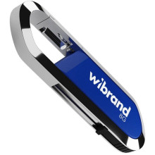 Флеш пам'ять USB 8 GВ Wibrand Aligator USB 2.0 блакитний (RZN-23104508)