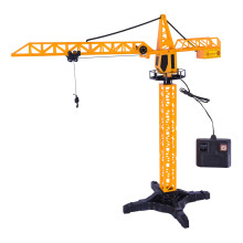 Підйомний кран на радіокеруванні 55 см 1562 рухомі деталі жовтий (RZN-23104072)