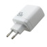 Зарядний пристрій з кабелем 2xType-C/Apple Lightning 1 м XO CE08 50 W 3 A білий (RZN-23105360)