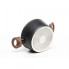 Каструля мармурове покриття Hölmer CR-1342-FAMWL Natural з кришкою 4.2 л чорний (RZN-23105720)