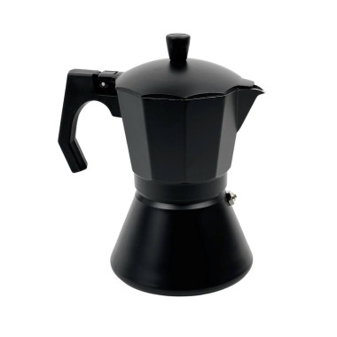 Кавоварка гейзерна алюмінієва Empire EM-6610 Блек V 500 мл чорний (RZN-23103164)