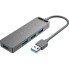 USB-хаб зовнішній 5 портів Vention CHLBB 0.15 м чорний (RZN-23104206)