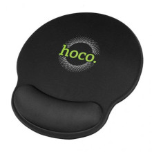 Килимок комп'ютерний Hoco GM30 Polar Fox з подушкою під зап'ястя текстиль 230 х 215 см чорний (RZN-23100540)