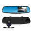 Відеореєстратор-дзеркало Vehicle Blackbox DVR Full HD 1920х1080 з двома камерами чорний (RZN-23093103)