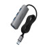 USB-хаб зовнішній 4 порти ACEFAST J17 1 м сріблястий (RZN-23106425)