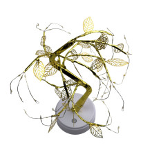 Нічник LED Дерево Бонсай USB 36 cм золотистий (RZN-23104478)