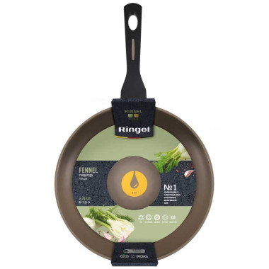 Сковорідка керамічне антипригарне покриття Ringel RG-1138-24 Fennel діаметр 24 cм (RZN-23104312)