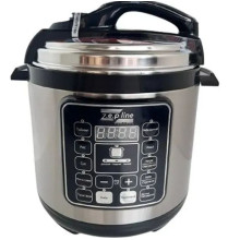 Мультиварка-скороварка Zepline ZP-121 3000 Вт 7 л сріблястий з чорним (RZN-23103668)