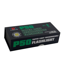 Ліхтар ручний акумуляторний Bailong BL-P02-P50 чорний (RZN-23103753) Ліхтар ручний акумуляторний Bailong BL-P02-P50 чорний (RZN-23103753)