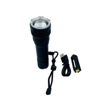 Ліхтар ручний акумуляторний X-BALOG BL-A85-P90 з ремінцем чорний (RZN-23104556)