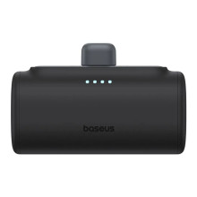 Універсальна мобільна батарея 5000 mAh Baseus Compact Type-C Edition 20 W повербанк чорний (RZN-23104827)