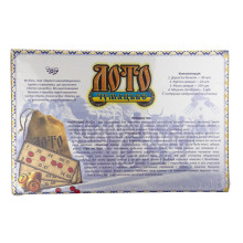 Настільна гра Danko Toys DTG105 Лото Чумацьке 2-12 гравців для дітей та дорослих (RZN-23106688)
