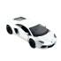 Іграшкова машинка моделька KiNSMART KT5355W Lamborghini Aventador метал 12 см інерційна білий (RZN-23103682)