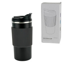 Термокухоль пластик 0.5 л Empire ЕМ-3523 Лорд з клапаном чорний (RZN-23102407) Термокухоль пластик 0.5 л Empire ЕМ-3523 Лорд з клапаном чорний (RZN-23102407)