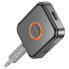 Bluetooth-ресивер BOROFONE BC55 AUX чорний зі сріблястим (RZN-23101581)