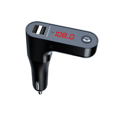 FM-трансмітер модулятор WUW C152 Bluetooth USB з дисплеєм чорний (RZN-23103526)
