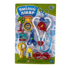 Дитячий ігровий набір 8в1 Умілий лікар Limo Toy 3133 з аксесуарами (RZN-23106155)