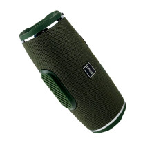 Колонка портативна HOCO HC12 Sports Bluetooth LED FM зелений (RZN-23105399)