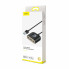 USB-хаб зовнішній 4 порти Baseus Square 1 м чорний (RZN-23105624)