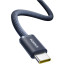Кабель Type-C/Type-C 2 м Baseus Dynamic 4 100 Вт сірий (RZN-23106331)