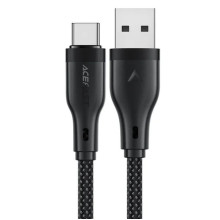 Кабель USB/Type-C 1.2 м ACEFAST C8-04 3 A чорний (RZN-23105874)