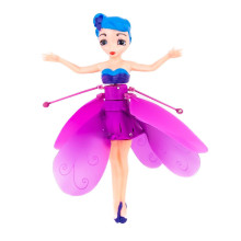 Інтерактивна літаюча іграшка Фея HJ8088 18 см фіолетовий (RZN-23094551) Інтерактивна літаюча іграшка Фея HJ8088 18 см фіолетовий (RZN-23094551)